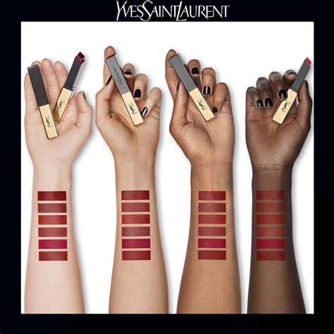 rossetto ysl rouge estravagand|ysl rouge pur couture the slim.